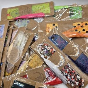 10 Colorful Handmade Bookmarks Mystery Set